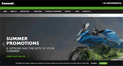 Desktop Screenshot of kawasaki.jwg.co.uk